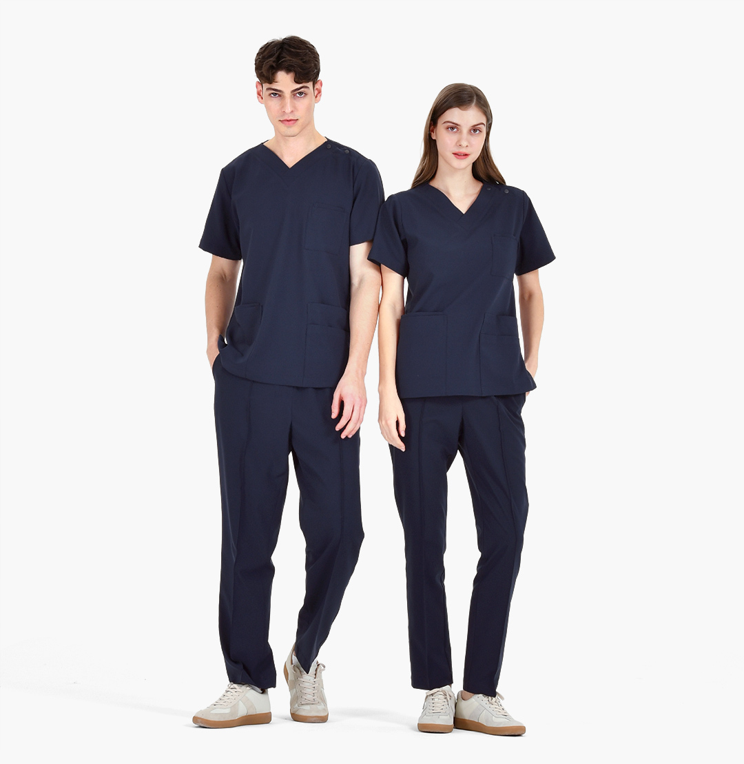 20201 EASYLIGHT 男女通用刷手服 深海藍