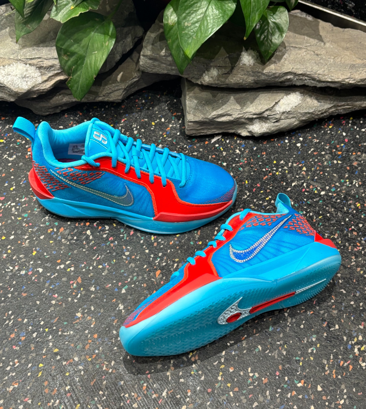 大童鞋 女鞋 NIKE SABRINA 2 EP GS 藍紅 緩震 籃球 休閒 運動鞋【FQ7376-400】