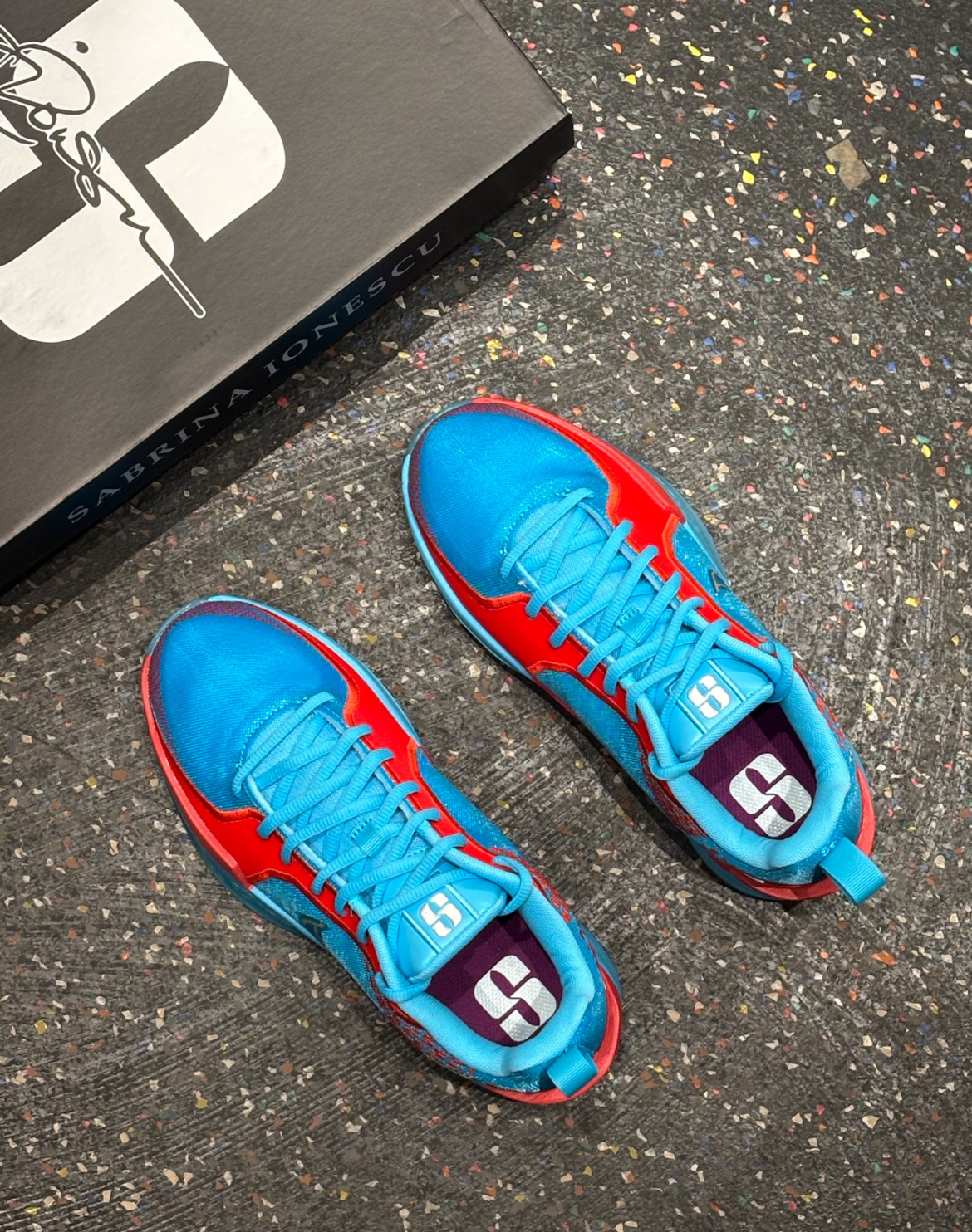 NIKE SABRINA 2 EP GS 藍紅緩震籃球休閒運動鞋【FQ7376-400】