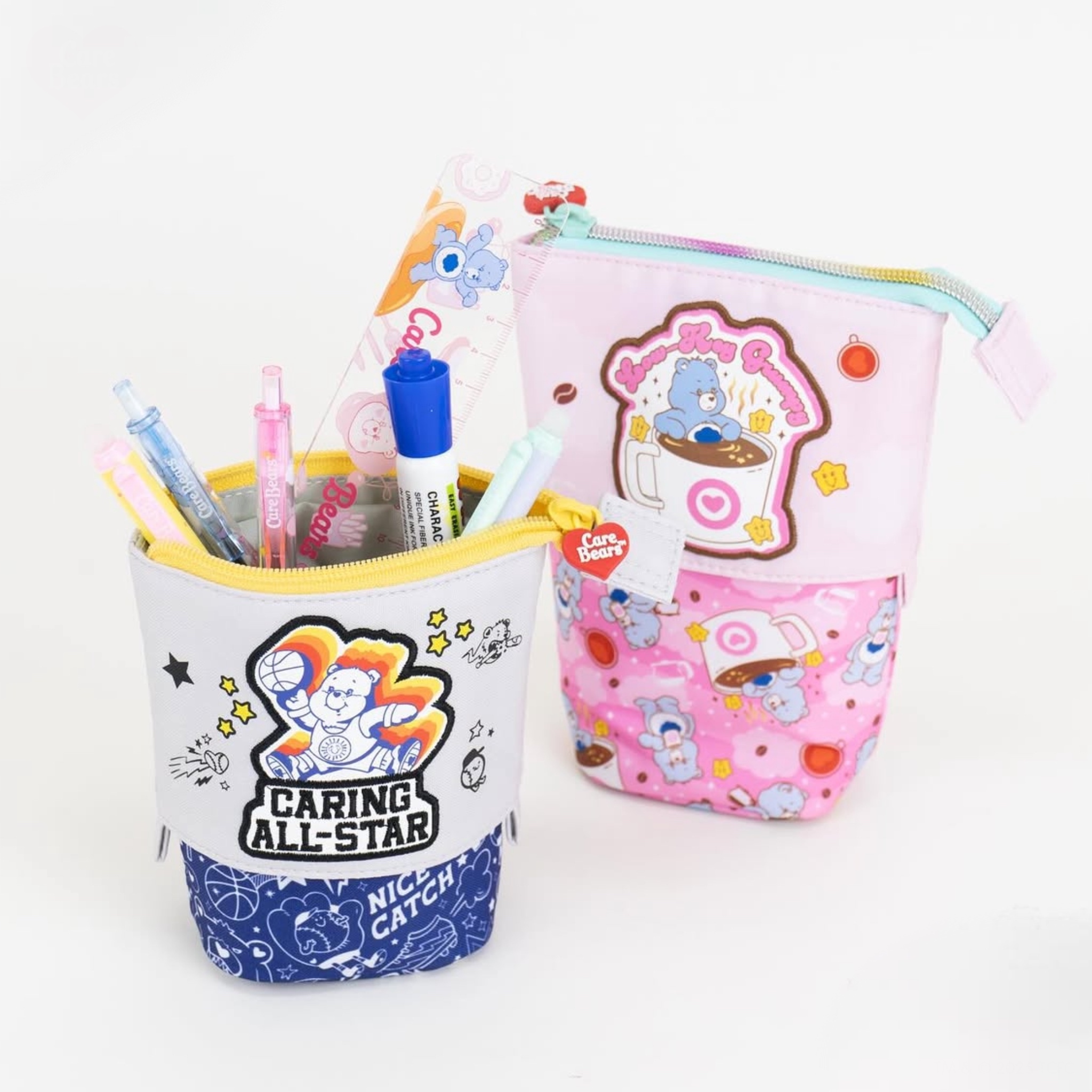 CARE BEARS 彩虹熊 筆袋 文具袋 收納