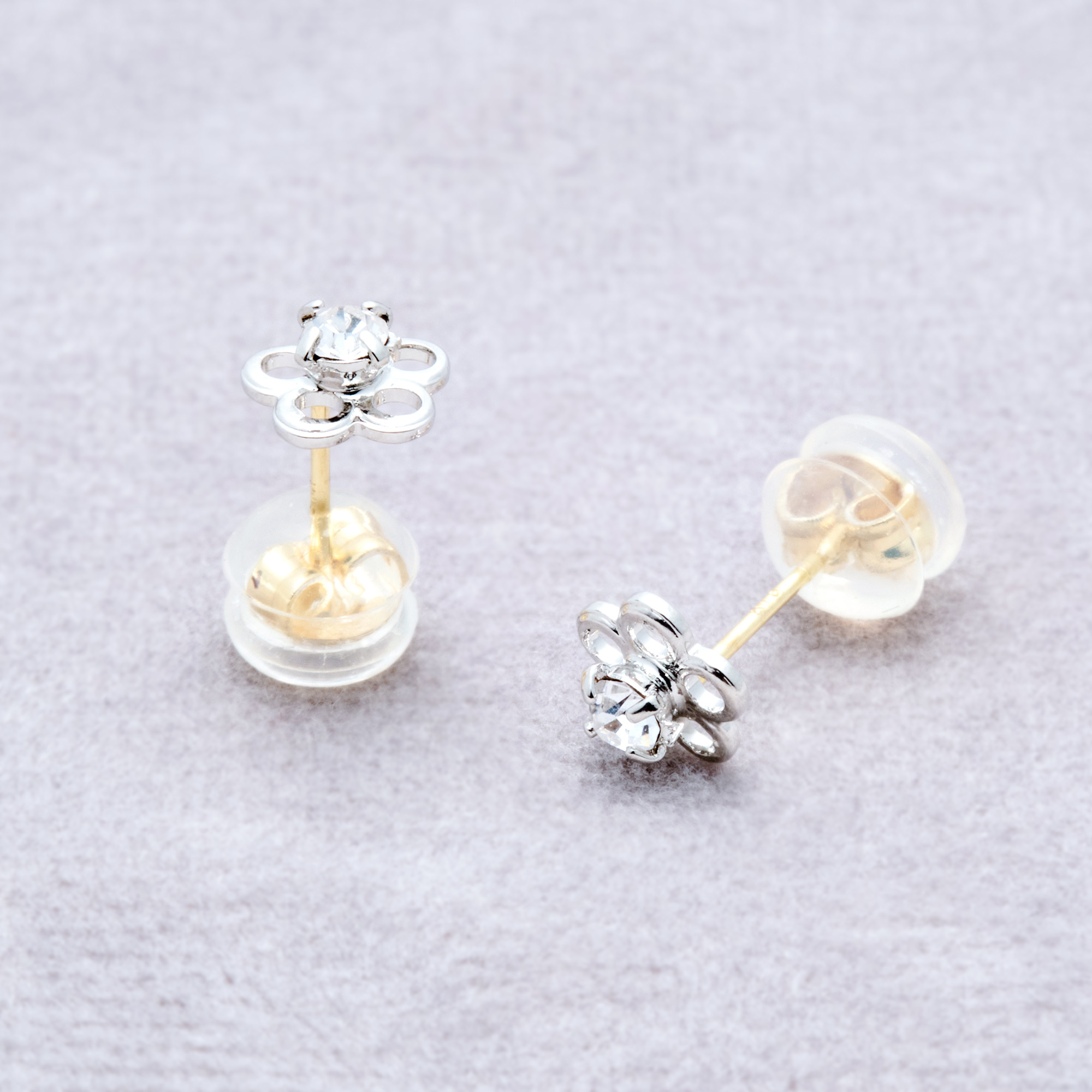 [toki.Tokyo] K18耳針 | 銀色 | NO.231