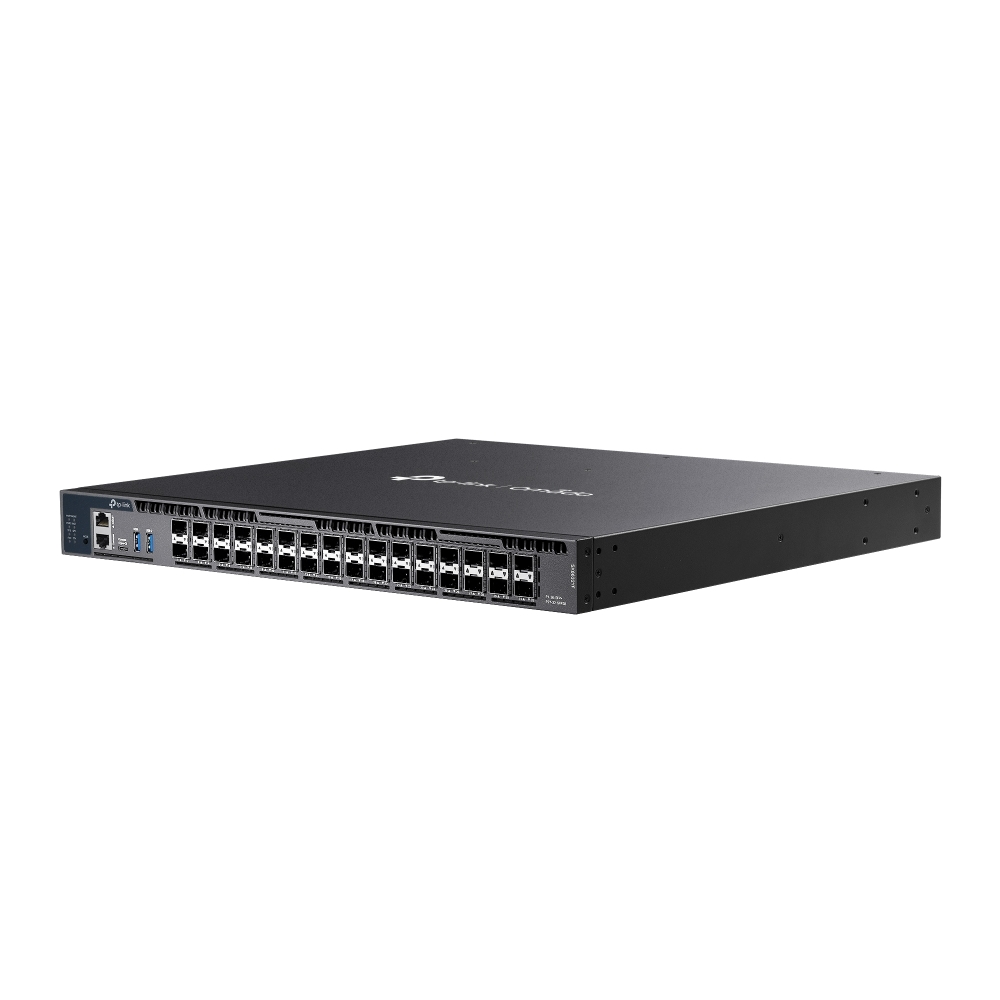 TP-Link Omada 26 Port Switch 10G 可堆疊 L3 管理型匯聚交換器 (含 6 個 25G 插槽) - SX6632YF