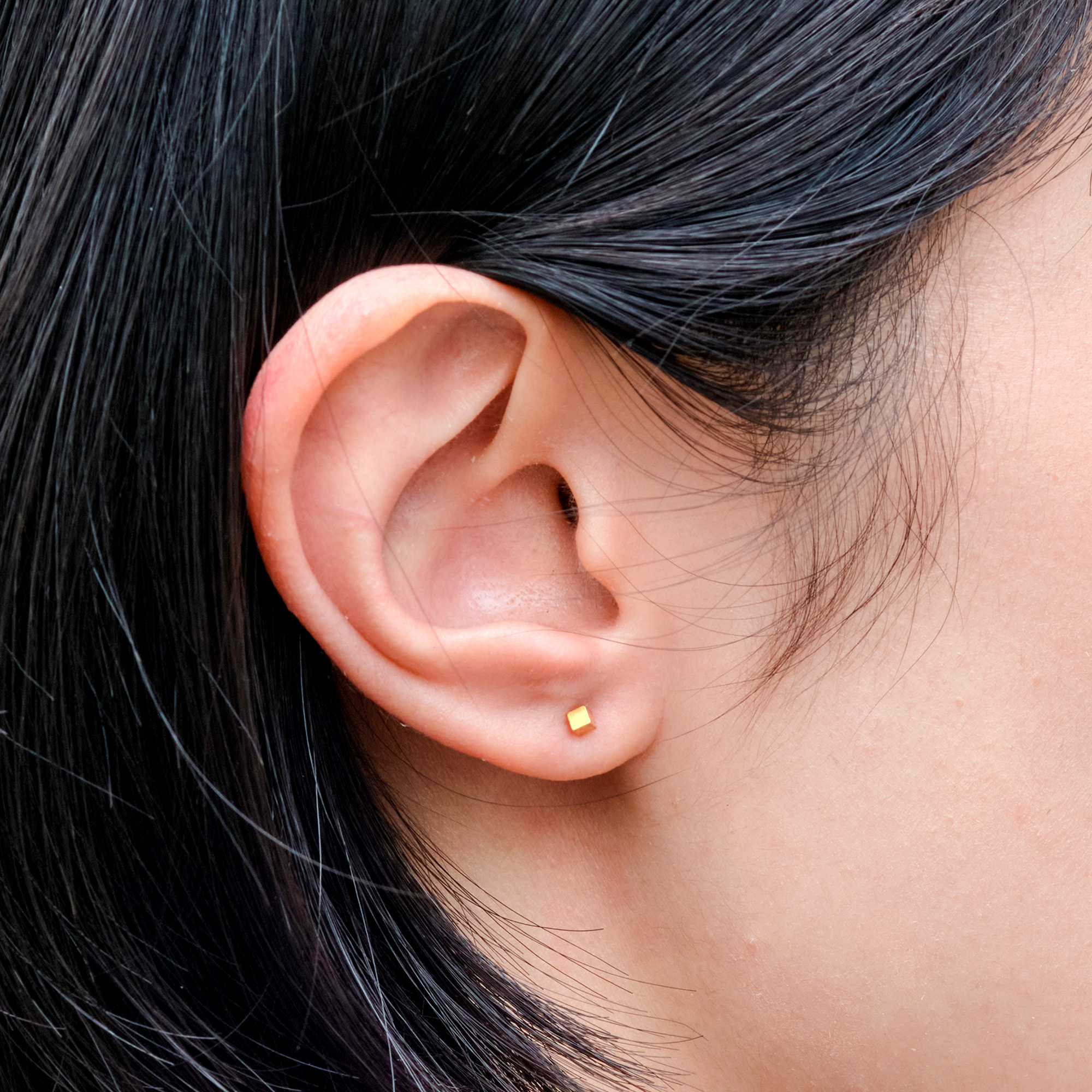 [toki.Tokyo] K18耳針 | 銀色 | NO.234