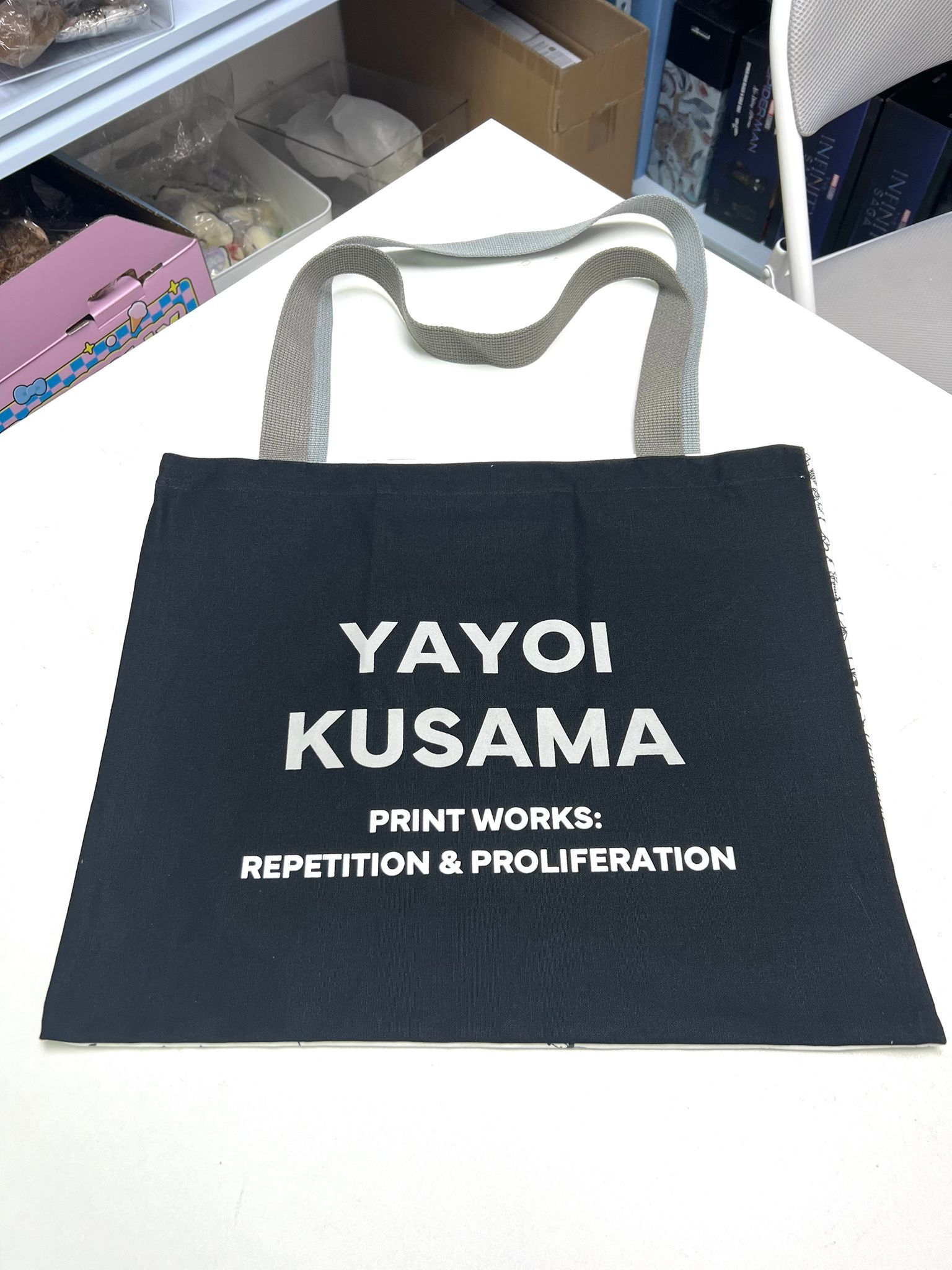“Love Forever” Tote Bag from YAYOI KUSAMA PRINT WORKS: REPETITION & PROLIFERATION