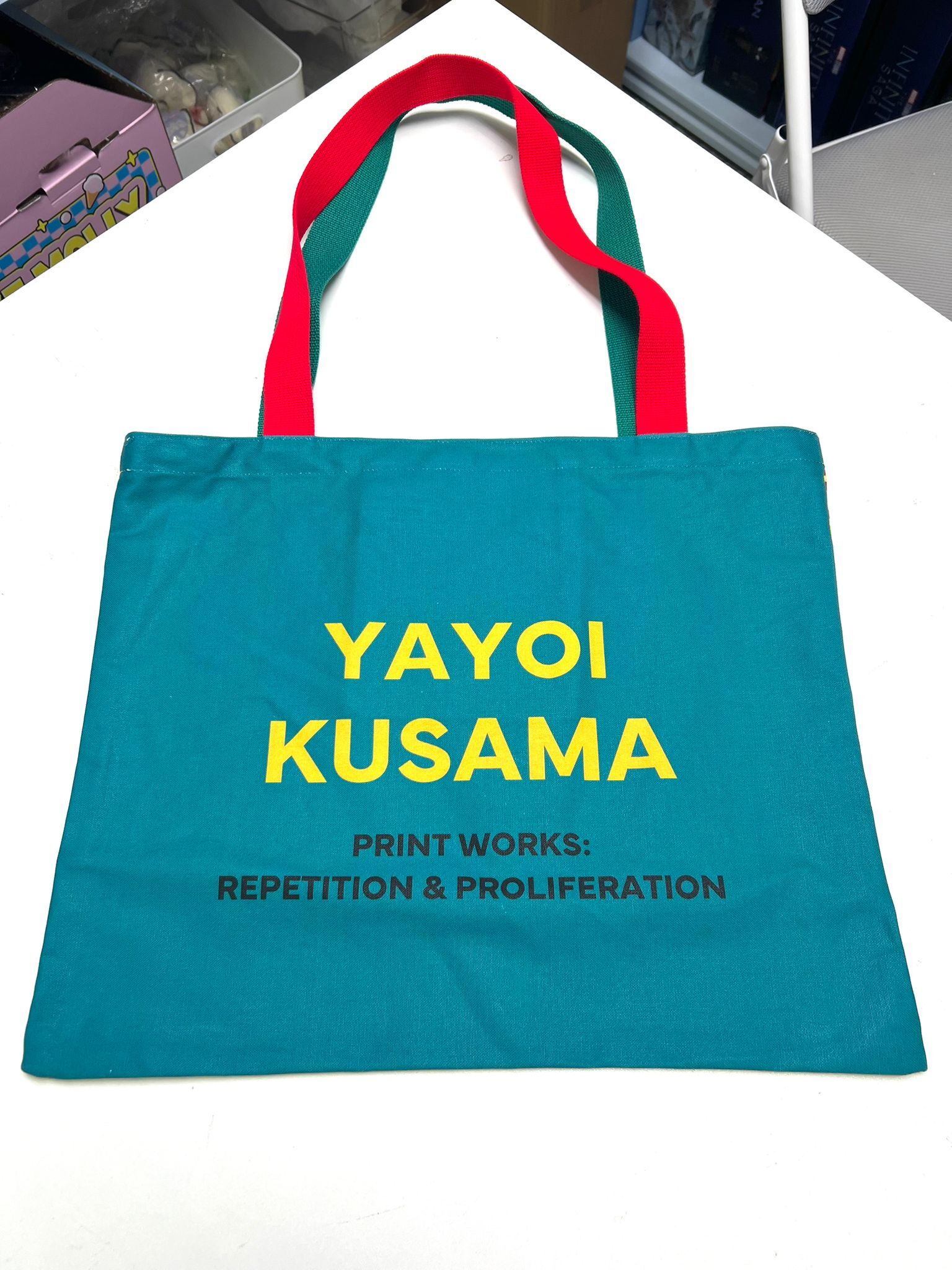 “Hat” Tote Bag from YAYOI KUSAMA PRINT WORKS: REPETITION &&nbsp;PROLIFERATION