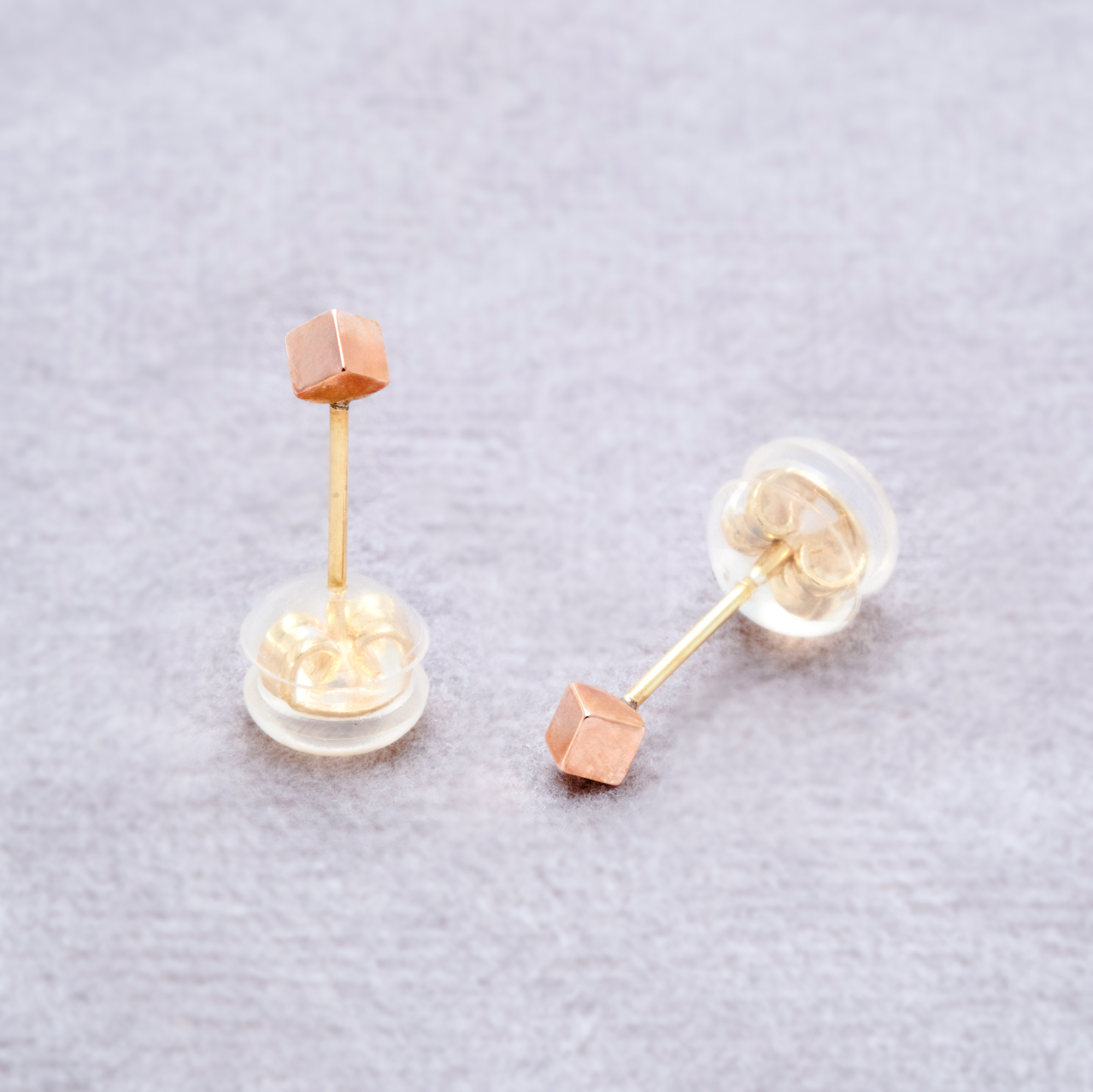 [toki.Tokyo] K18耳針 | 玫瑰金 | NO.236