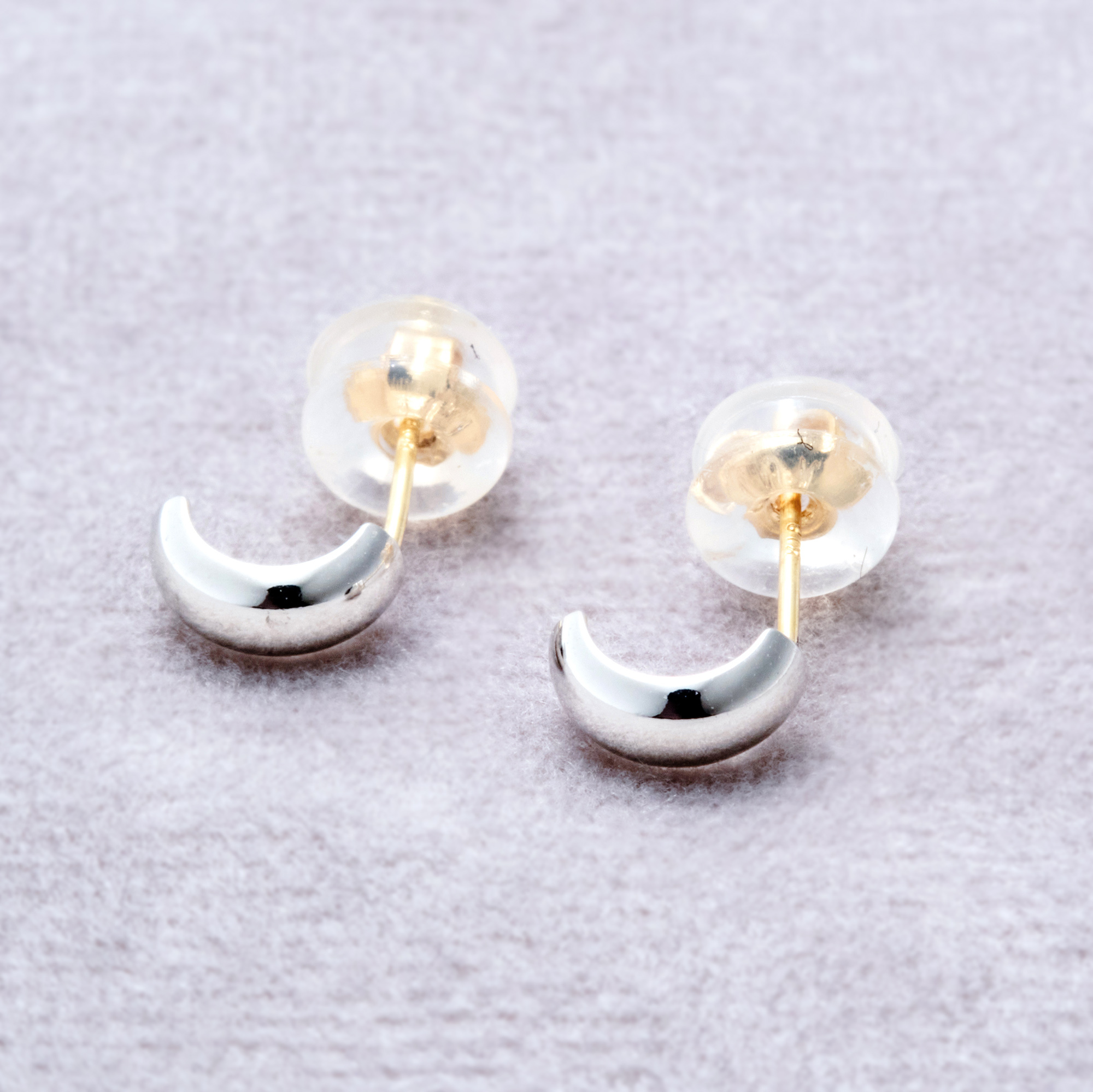 [toki.Tokyo] K18耳針 | 7mm | 銀色 | NO.237