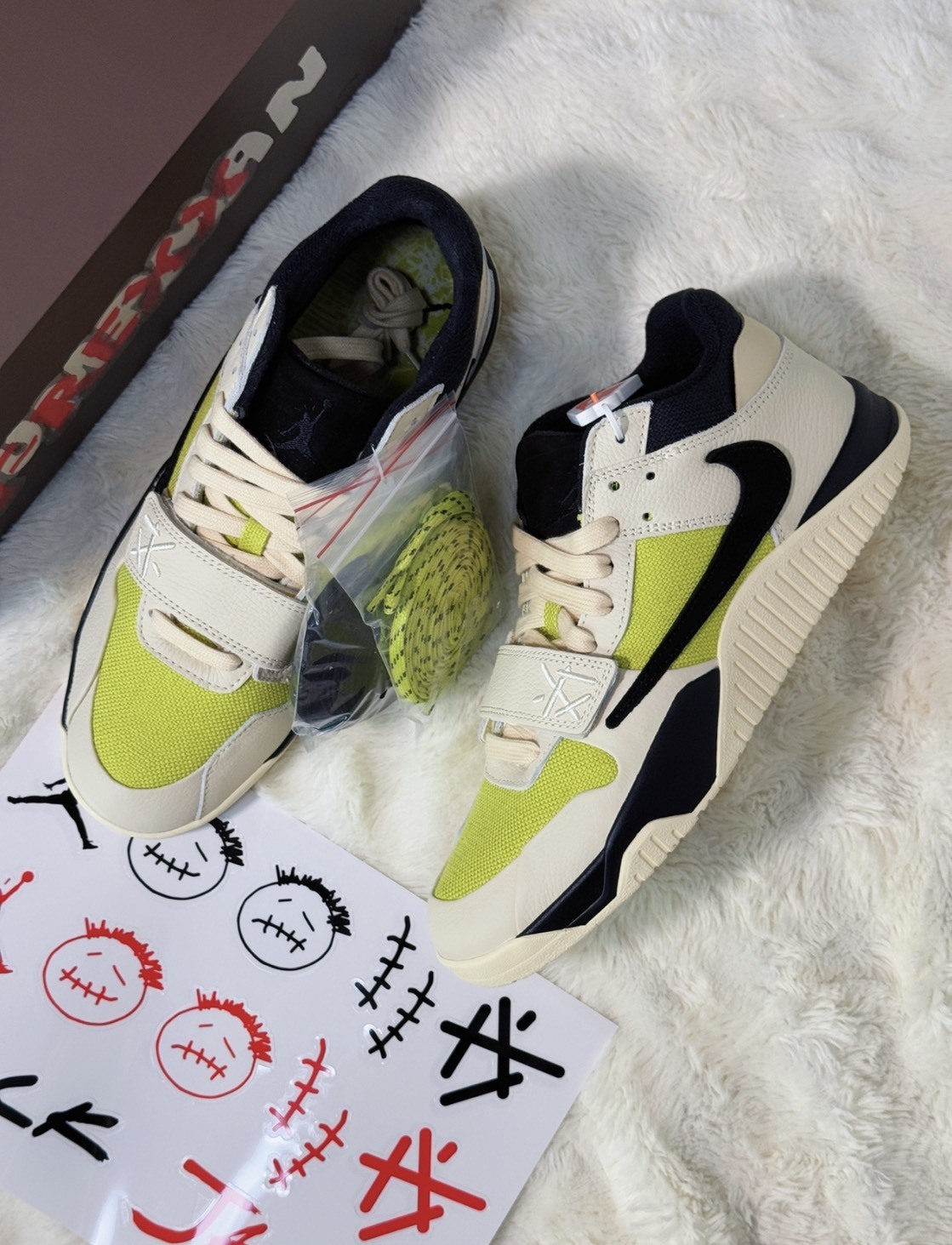 預購 Travis Scott x Jordan Jumpman Jack TR "Bright Cactus" 螢光綠