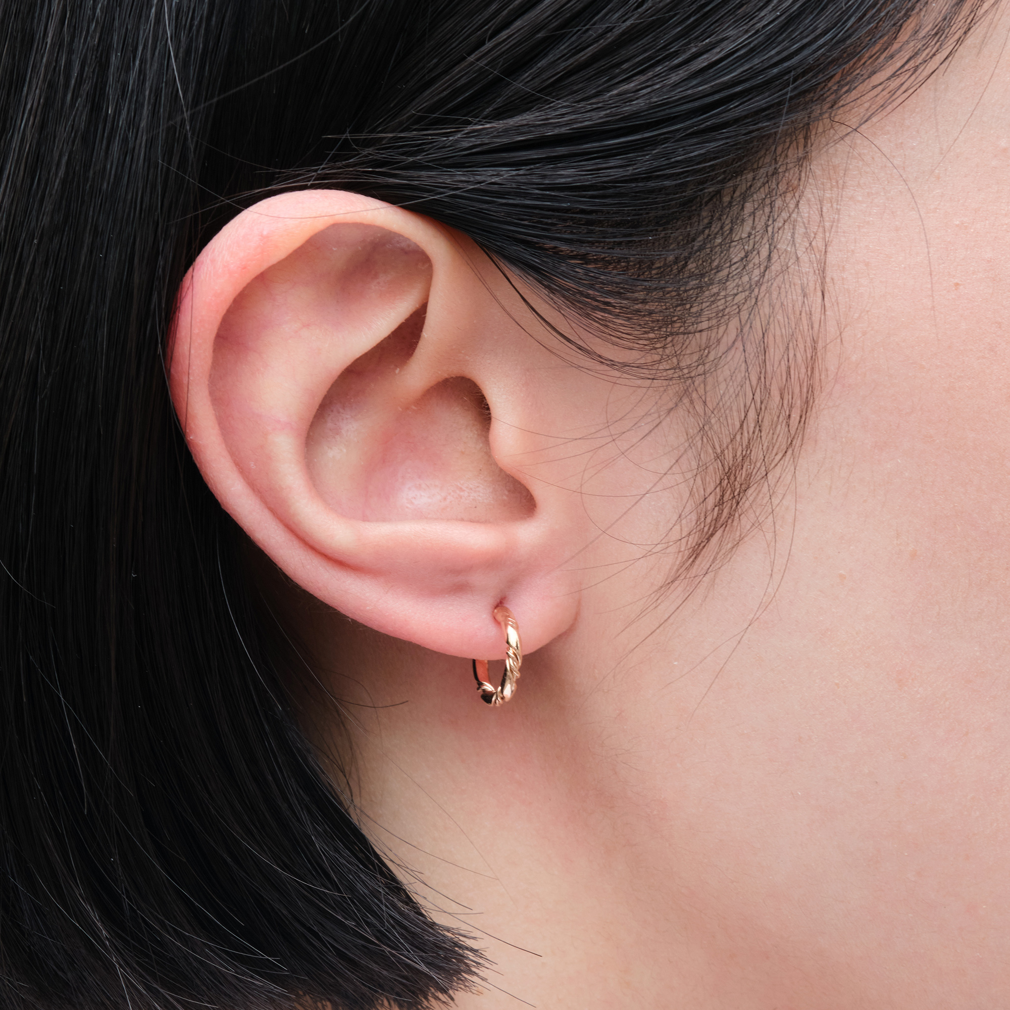 [toki.Tokyo] K18耳針 | 玫瑰金 | NO.245