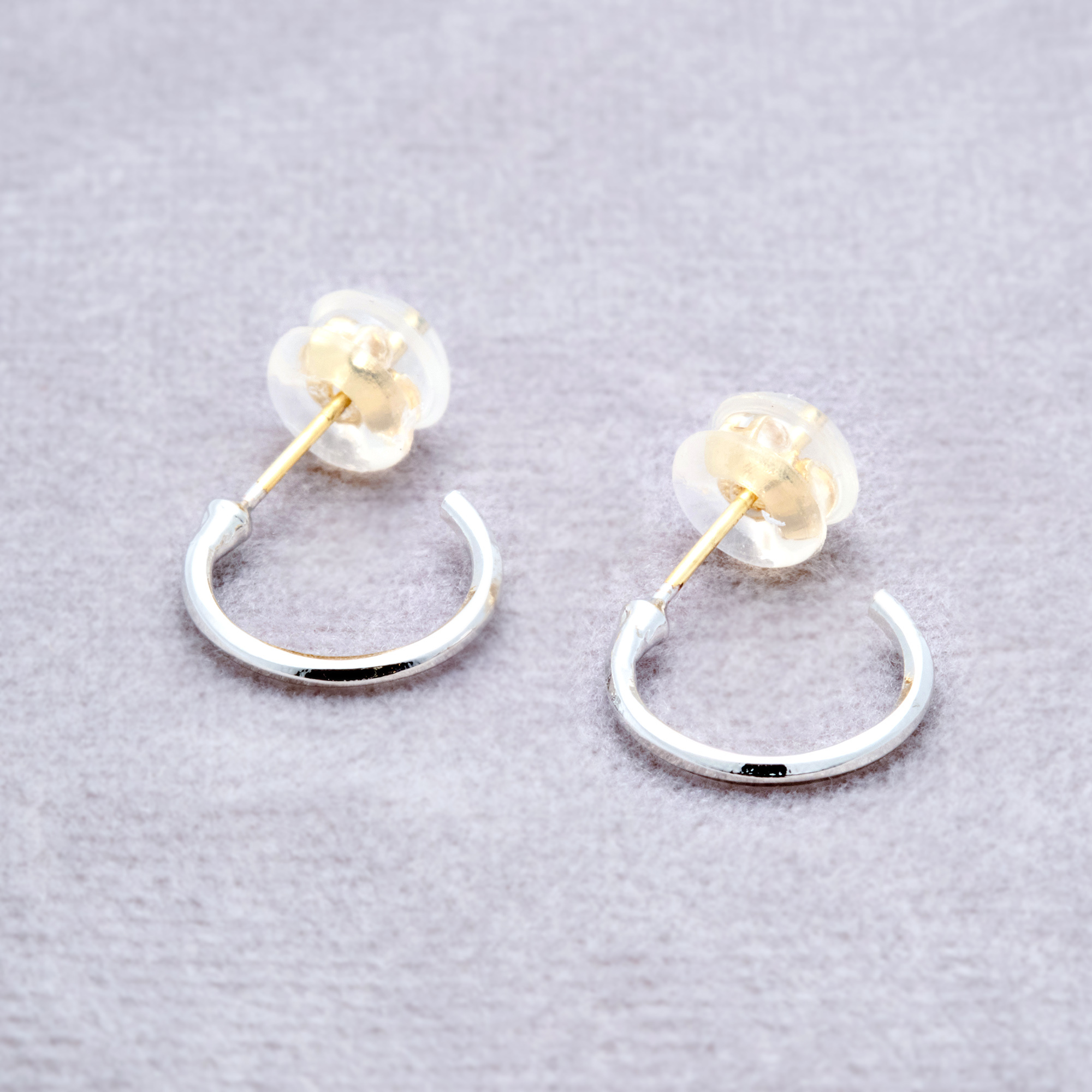 [toki.Tokyo] K18耳針 | 銀色 | NO.246