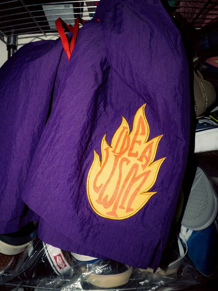 idealism 海灘褲 深灰/黑/綠/紫 25 S/S Patch Shorts
