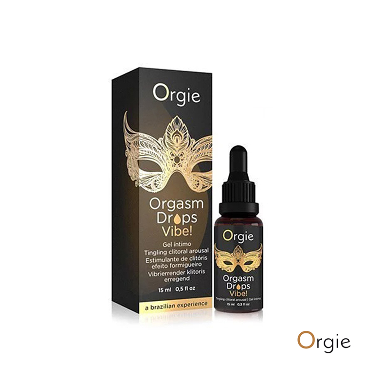 Orgie Orgasm Drops Vibe 金瓶 蜜豆震動高潮凝膠-15ml