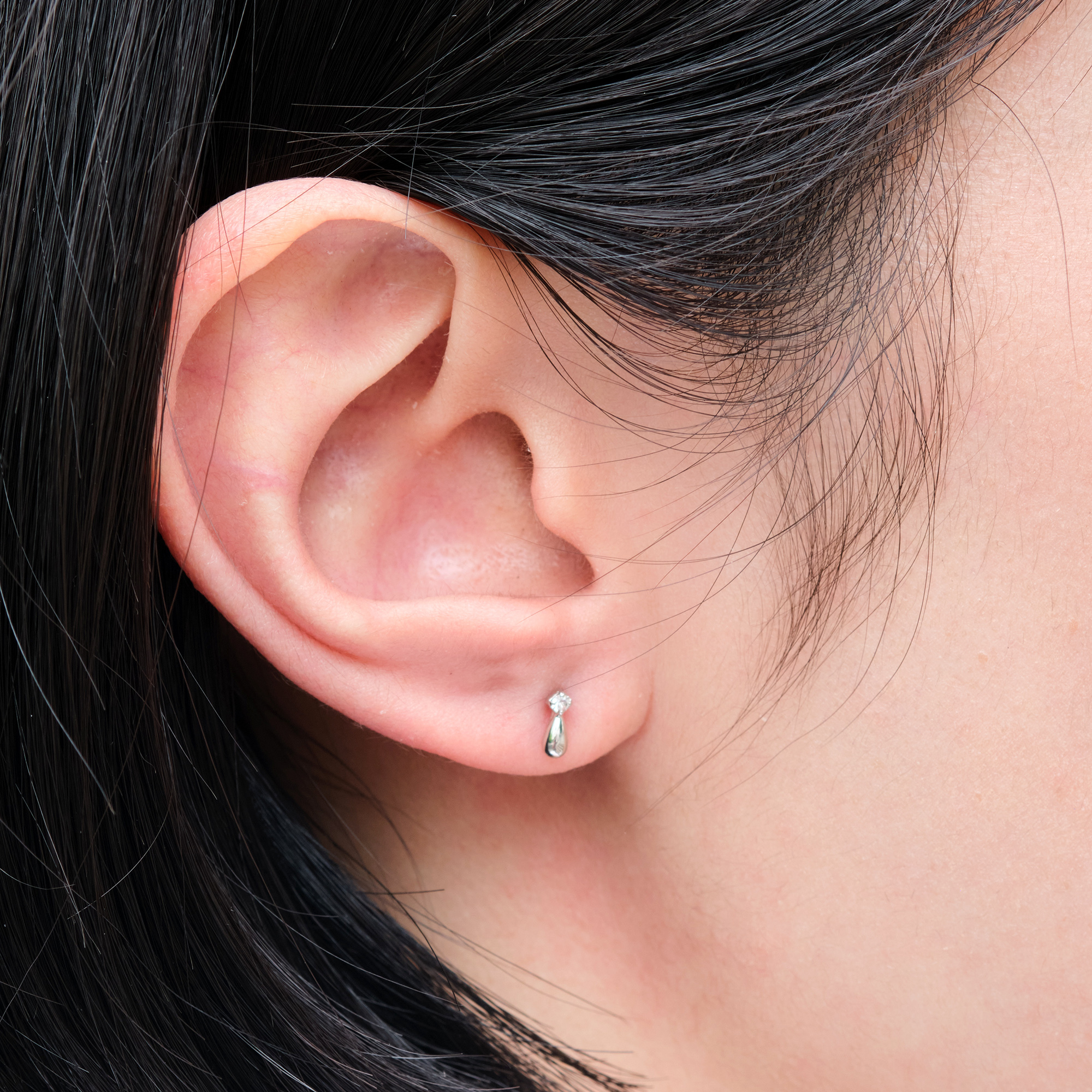 [toki.Tokyo] K18耳針 | 玫瑰金 | NO.254