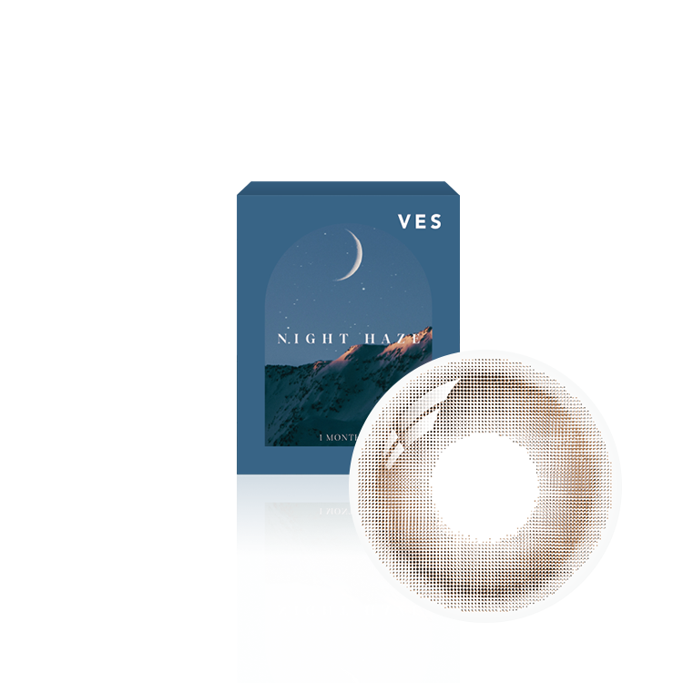 威世矽水膠彩色月拋夜色星濛(1片)