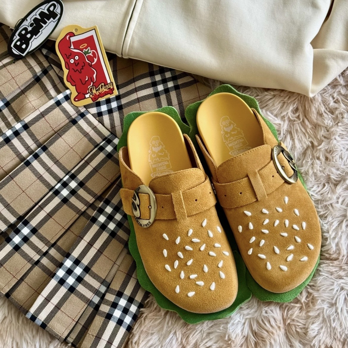 『預購』BBIMP x Mental free 漢堡勃肯鞋 范丞丞同款