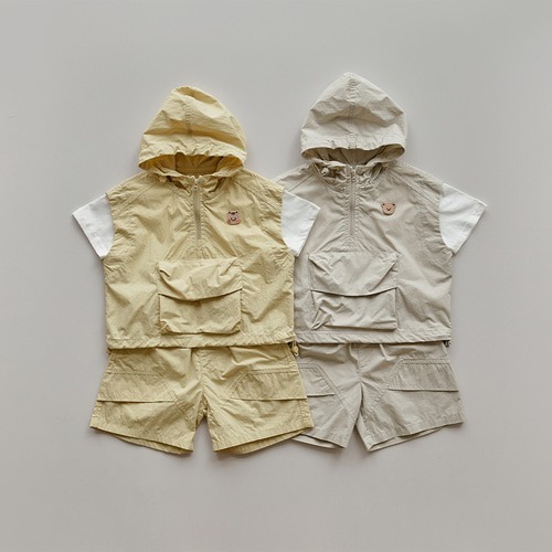 25S/S🌞DTD夏日防風外套上下套裝(附贈內襯白T)