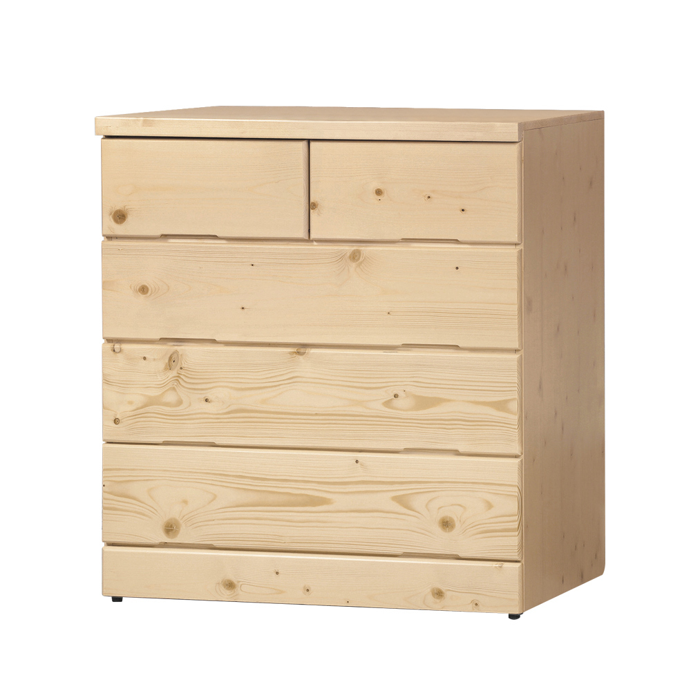 松木3尺五斗櫃/五抽收納櫃/置物櫃