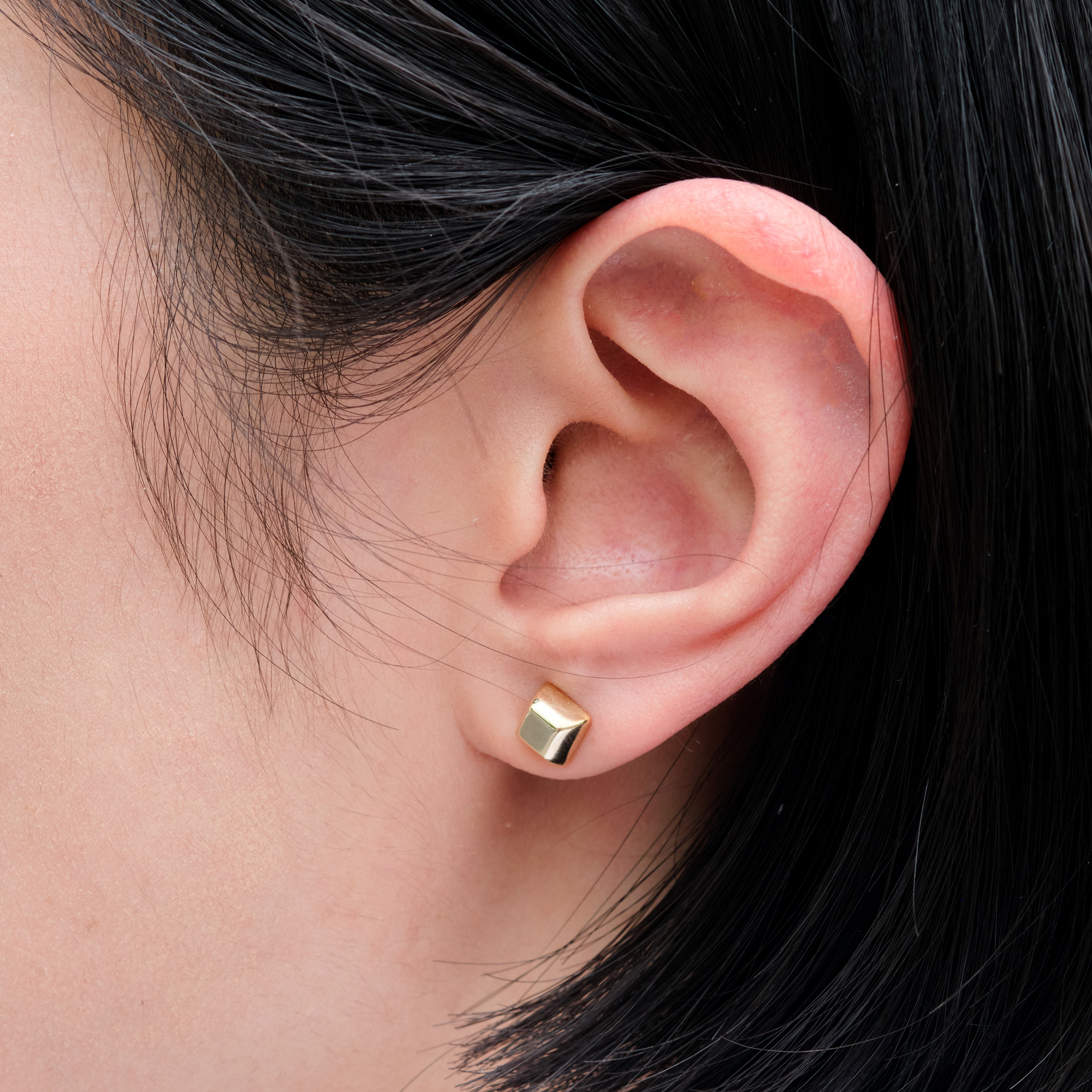 [toki.Tokyo] K18耳針 | Craft 系列 | 銀色 | NO.263