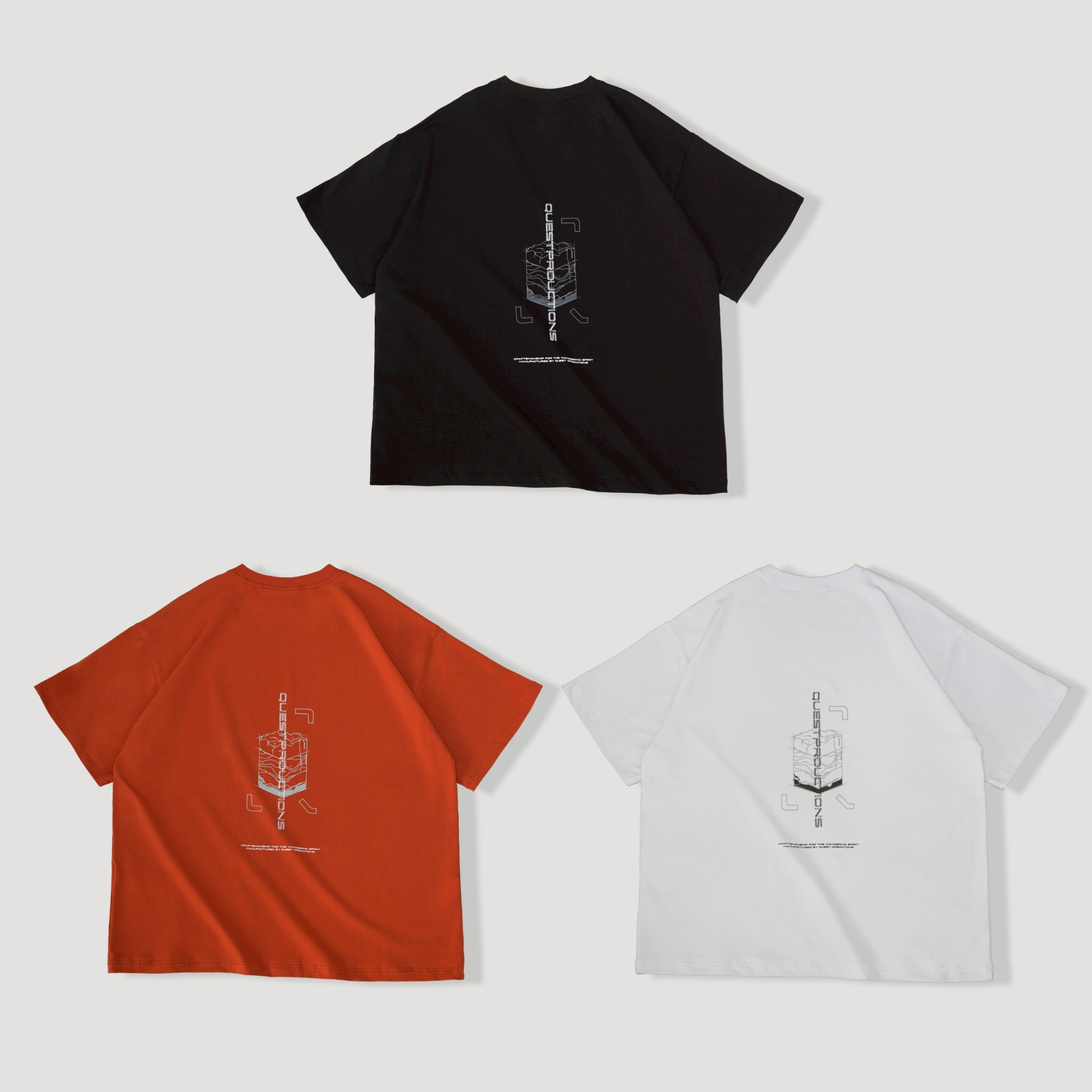 QUEST GEOLOGY TEE 地質解構TEE 3色