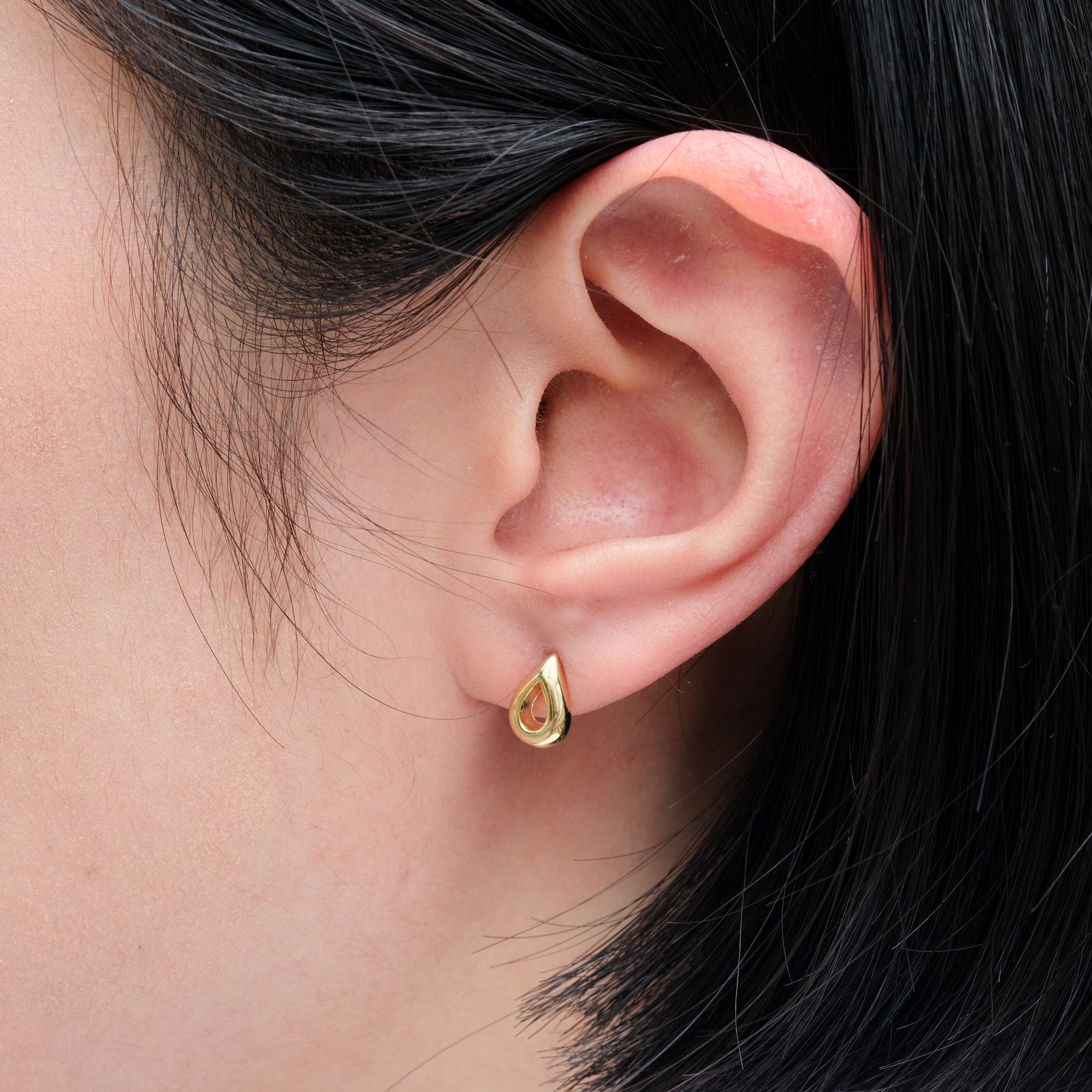 [toki.Tokyo] K18耳針 | Craft 系列 | 金色 | NO.266