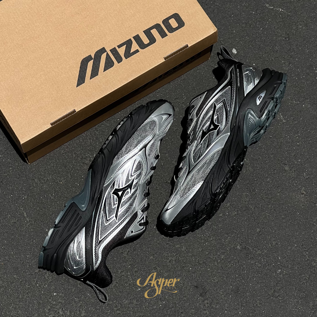 Mizuno FIYI 2 美津濃 復古 機能 金屬銀黑 D1GH241504