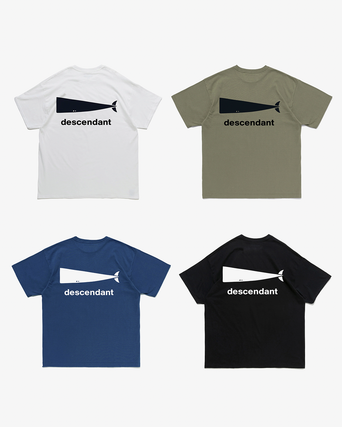 [現貨] DESCENDANT SS25 CACHALOT SS | (Black / Navy / Olive / White)