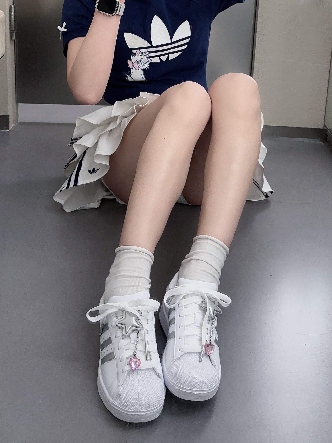 ADIDAS SUPERSTAR 2.0 貝殼頭 愛迪達 三葉草 流星系列 Y2K 白銀 液態銀 星星 女鞋 JQ8777 / 預購