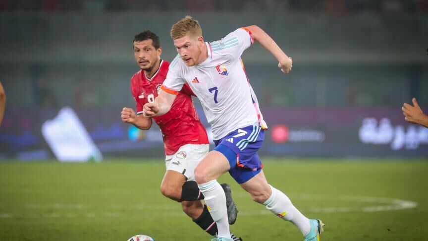 2022 Belgium Authentic Away Shirt with #7 DE BRUYNE Special Nameset