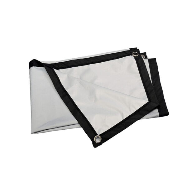 【YABER】72吋/110吋 投影布幕 黑邊掛勾款