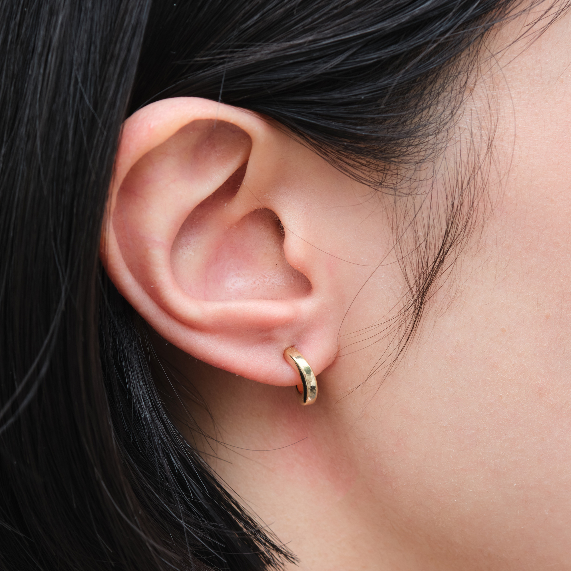 [toki.Tokyo] K18耳針 | Craft 系列 | 銀色 | NO.275