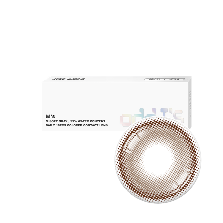 oddI's 彩色日拋【柔和灰M_Soft Gray】(10入)