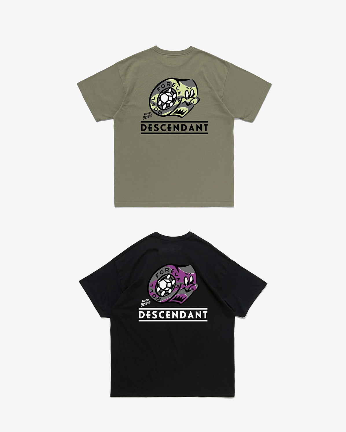 [現貨] DESCENDANT SS25 KID BEARING SS | (Black / Olive / White)