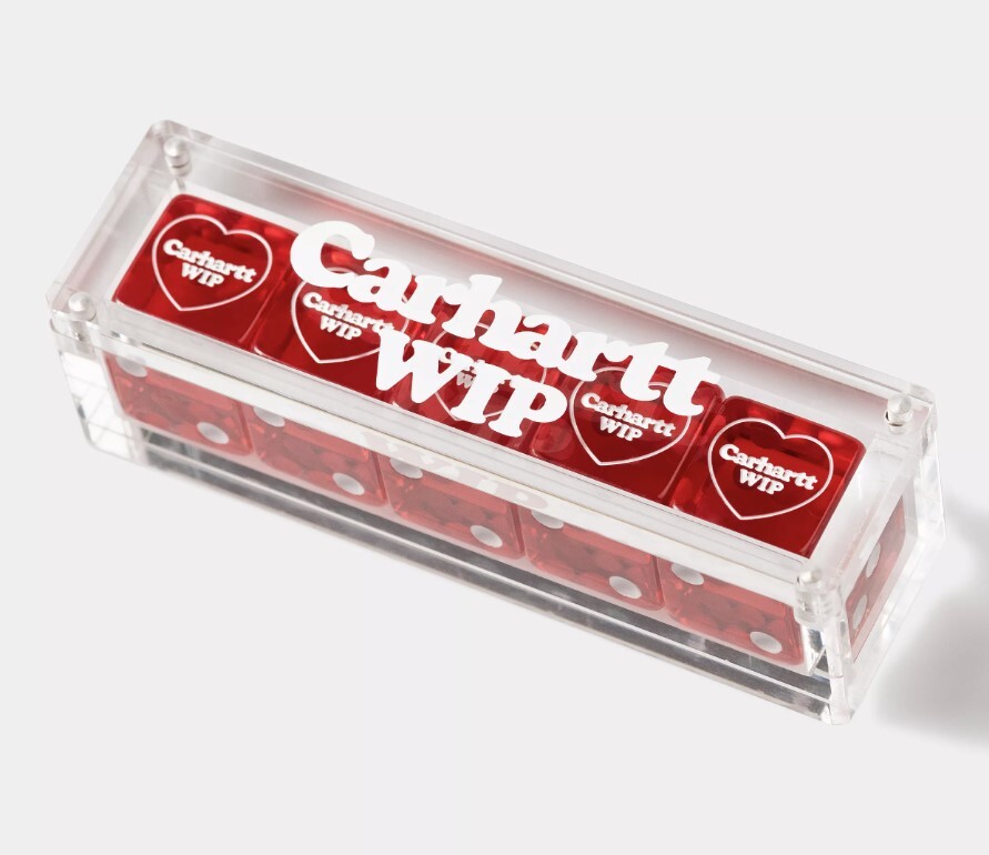 ☆ETW☆【EASY TO WEAR】CARHARTT WIP S/S Heart Dice Set 愛心 骰子組