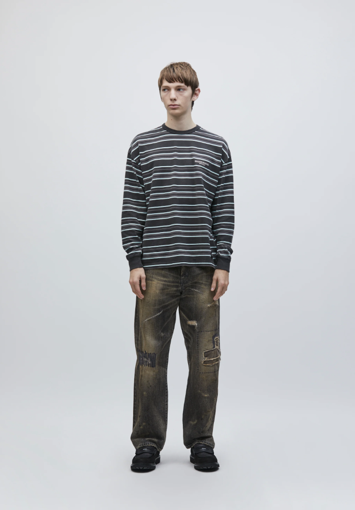 NEIGHBORHOOD SS25 SAVAGE DENIM DP BASIC PANTS