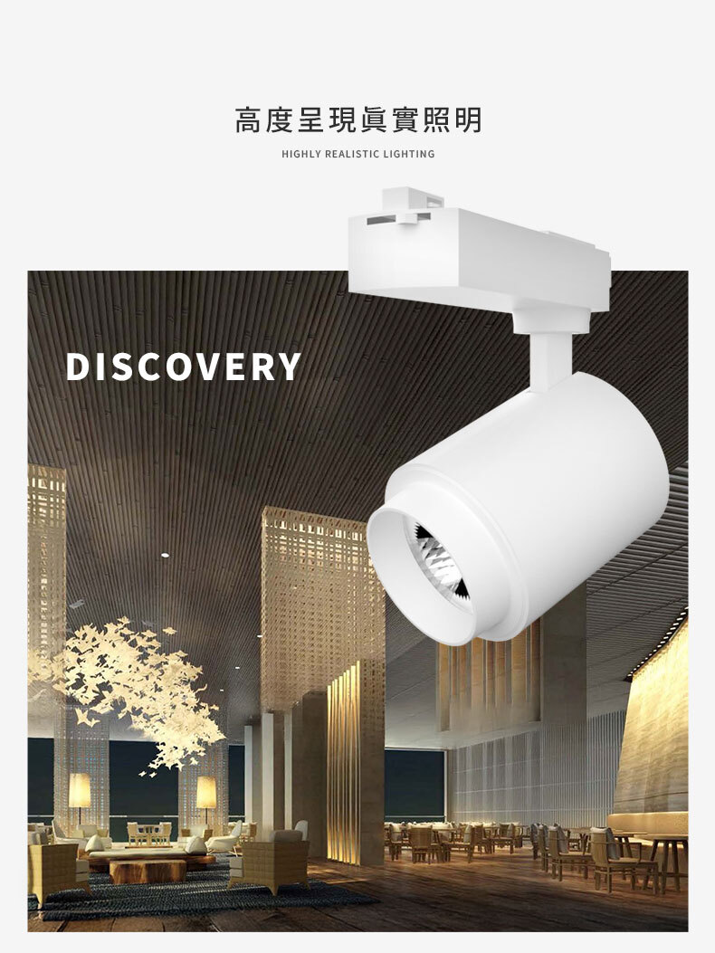 探索軌道燈 30W (黑殼 / 白殼) Ra>90