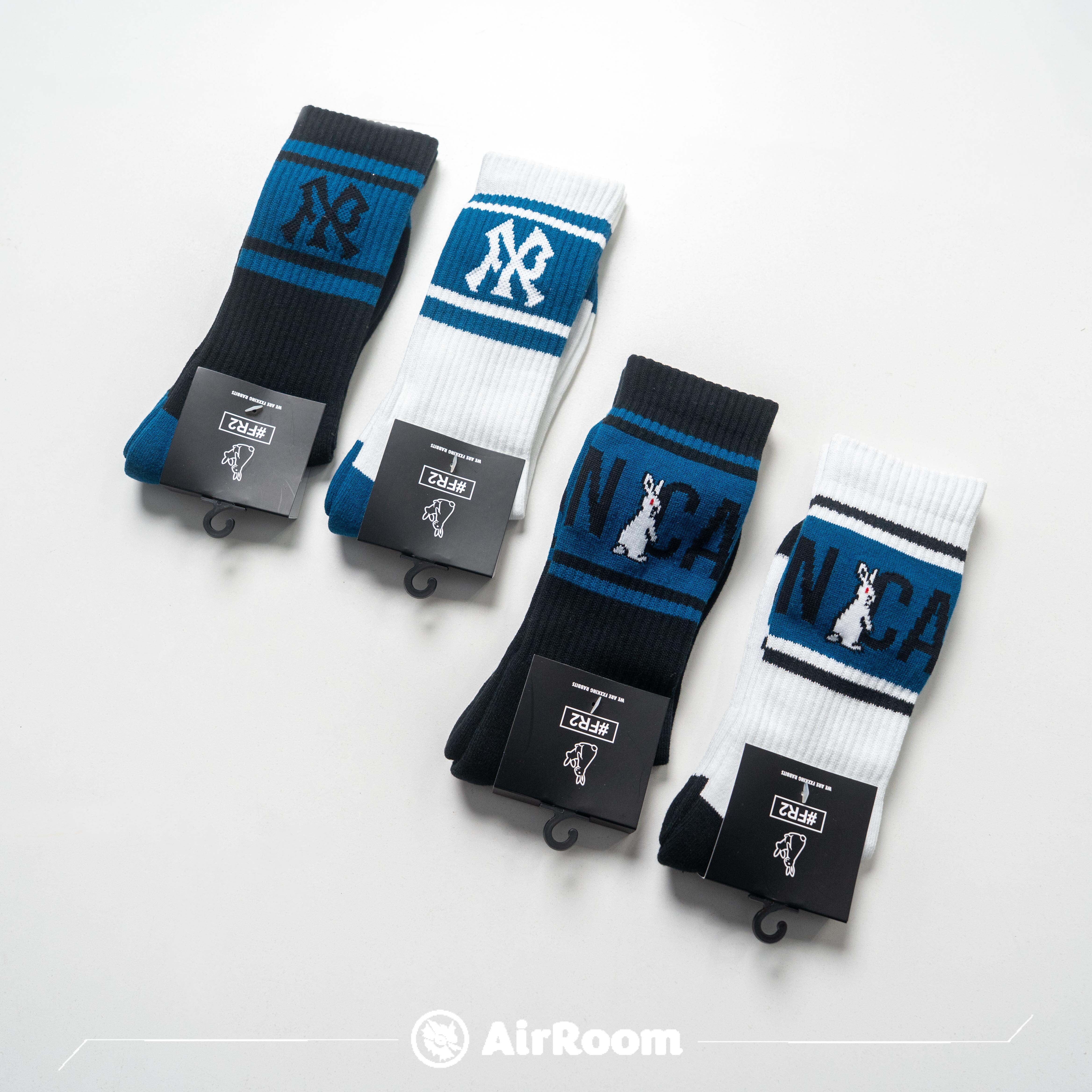 2025SS FR2 CAUTION SOCKS FR LOGO 舞鶴 舞鶴港 限定 兔子 襪子 長襪 2款 現貨 FRA1706 / FRA1708