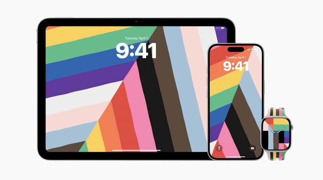 可以搭配iPhone、iPad變換applewatch的動畫