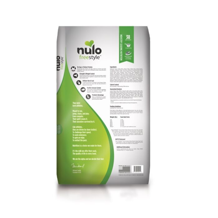 Nulo 美國老狗乾糧 - 無穀物 - 鱒魚甜薯配方