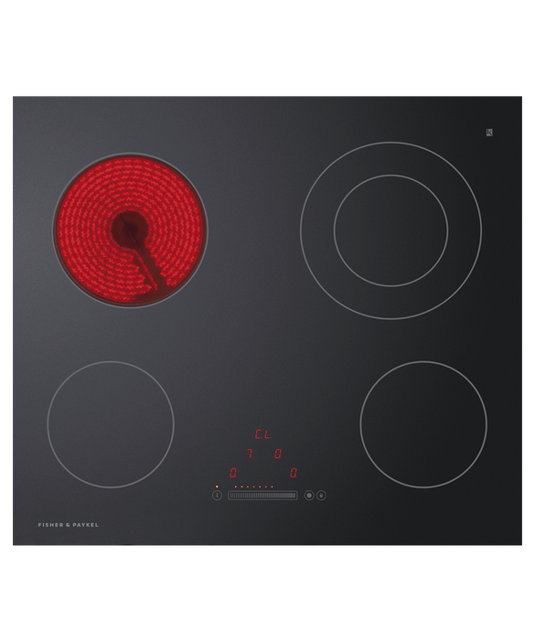 飛雪 Fisher & Paykel   CE604DTB1‧嵌入式4頭電陶爐‧香港行貨,原廠2年保養‧