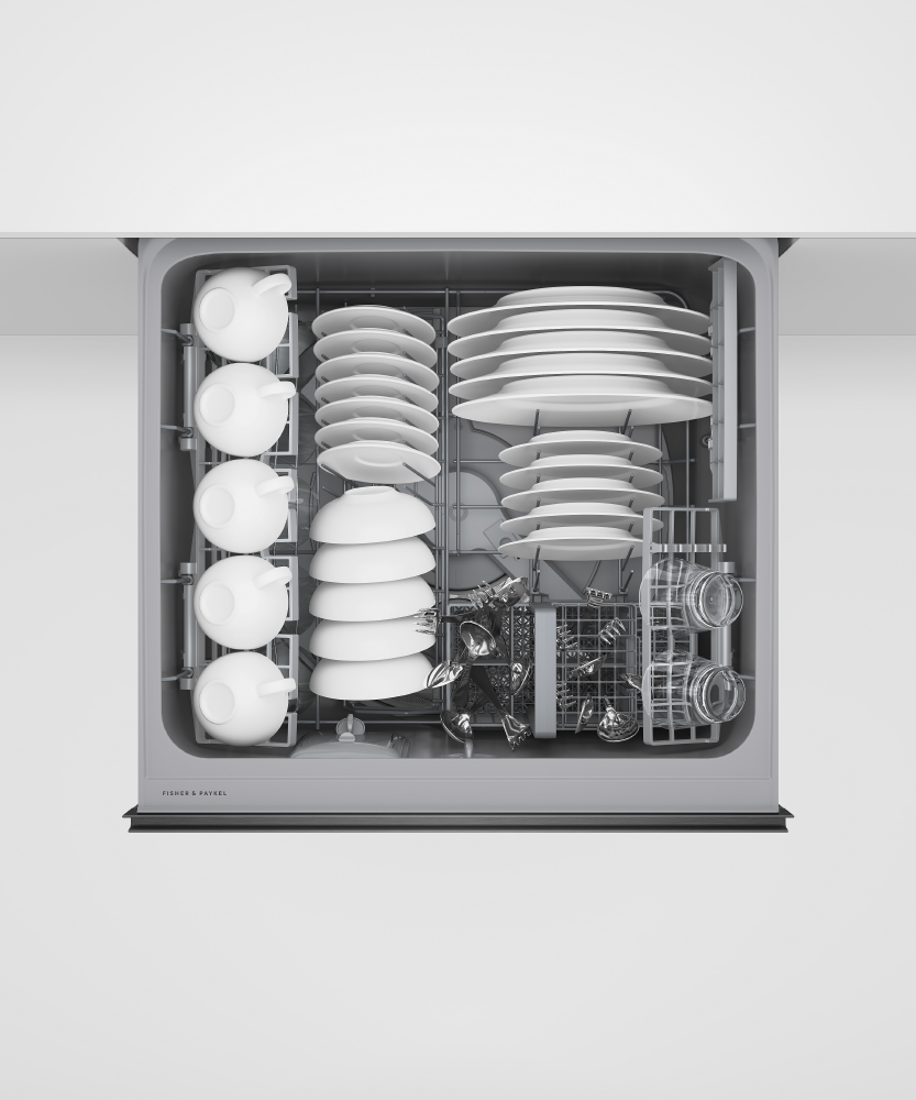 飛雪 Fisher & Paykel   DD60DCX9‧嵌入式雙抽屜洗碗碟機‧14套餐具‧香港行貨,原廠2年保養‧