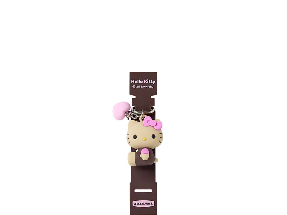 ★TAW&TOE★ Plumpy Tan Hello Kitty Charm Tag SET Taw&Toe x Sanrio Flip Flop Zerovity Plumpy Tan Hello Kitty