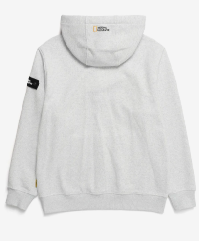 【代購】National Geographic 國家地理 帽T 象牙白