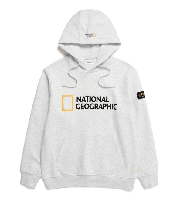 【代購】National Geographic 國家地理 帽T 象牙白