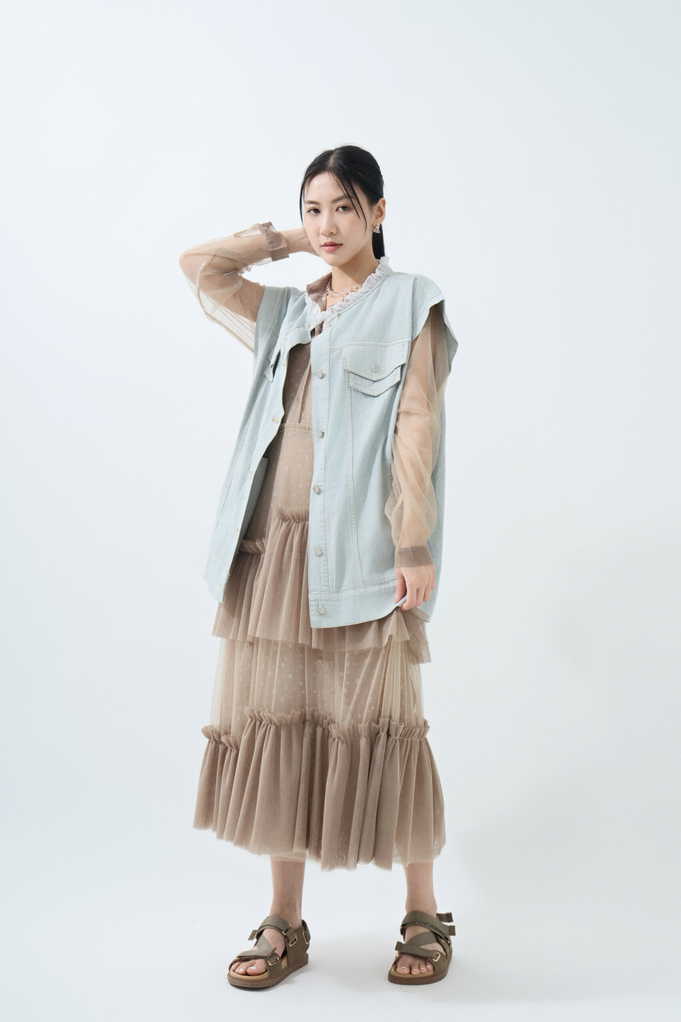 SS25_0176（背心外套＋連身裙）