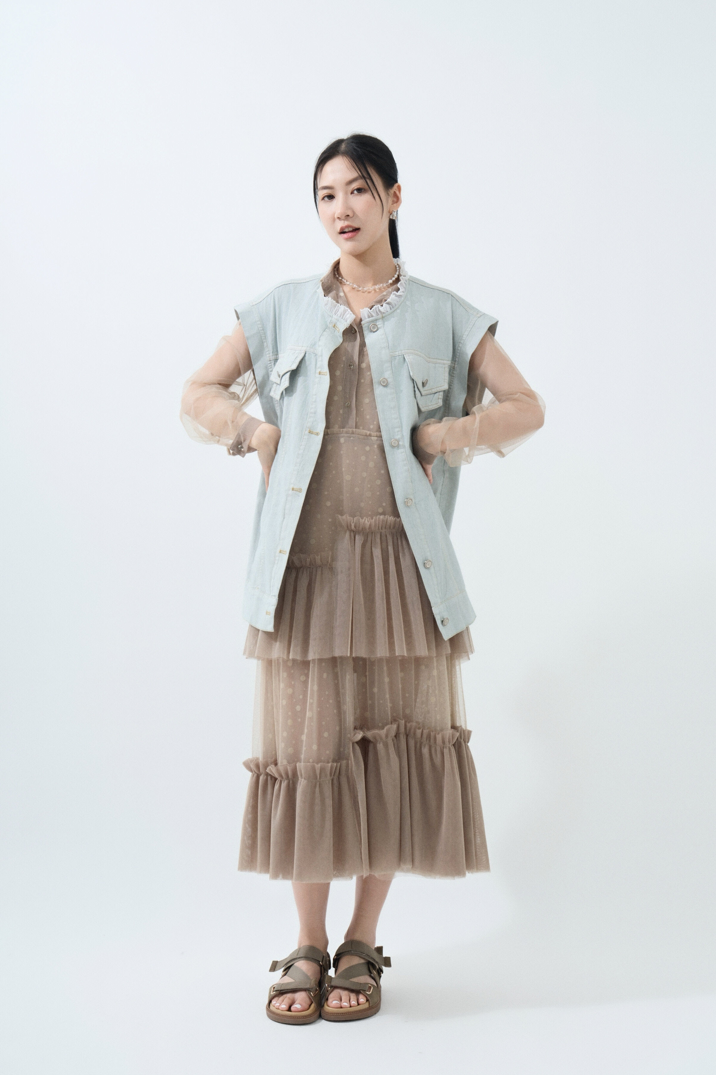 SS25_0176（背心外套＋連身裙）