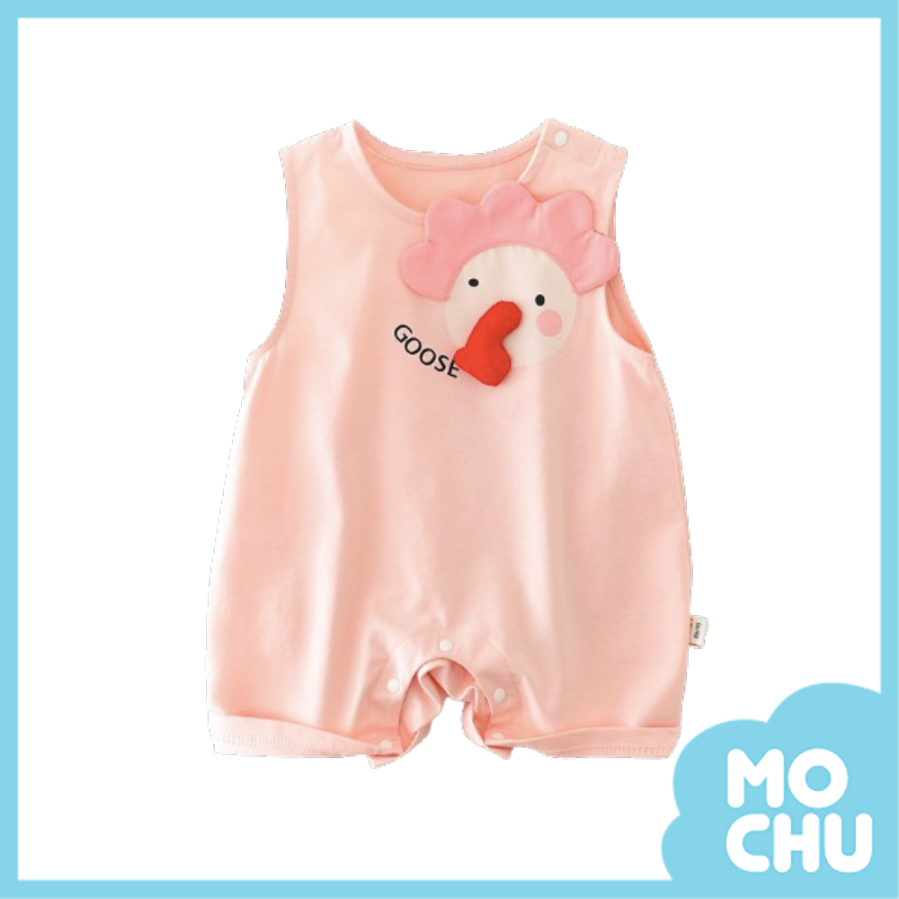 咕咕公雞無袖連身衣