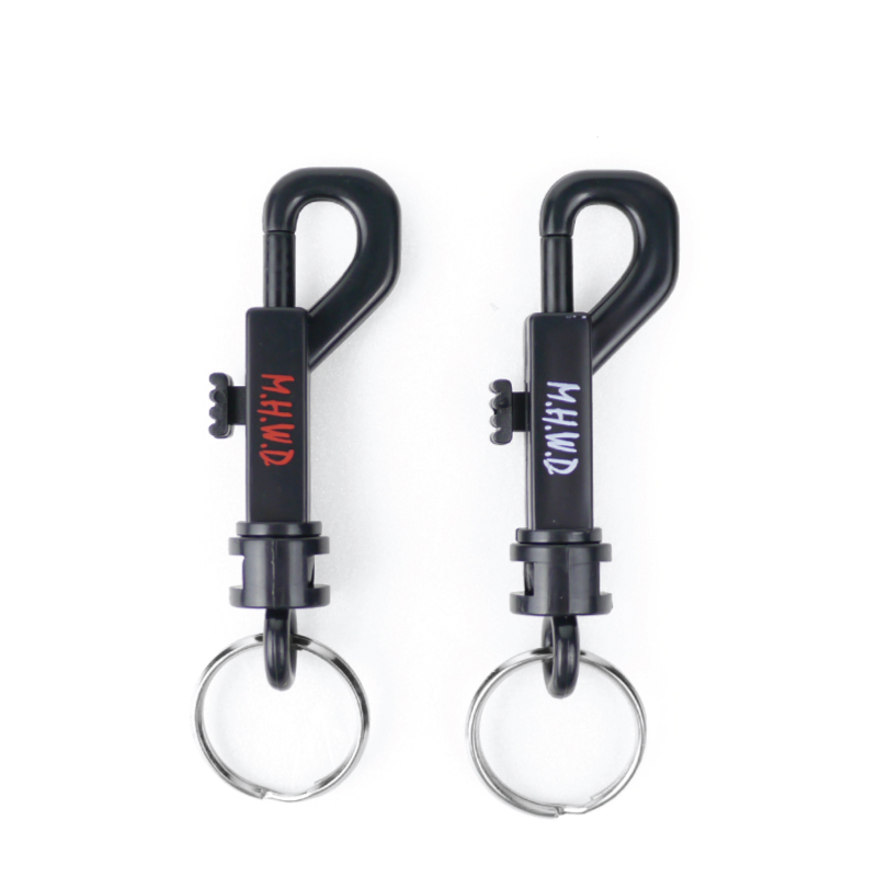 P-Hook 勾扣鑰匙圈 組合包 黑底兩入組