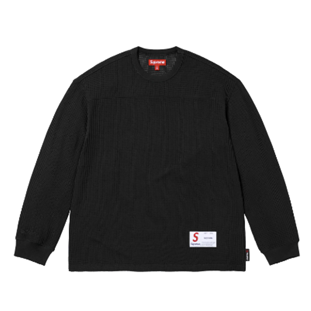 Supreme 25SS Polartec Mesh L/S Football Top| FLOMMARKET