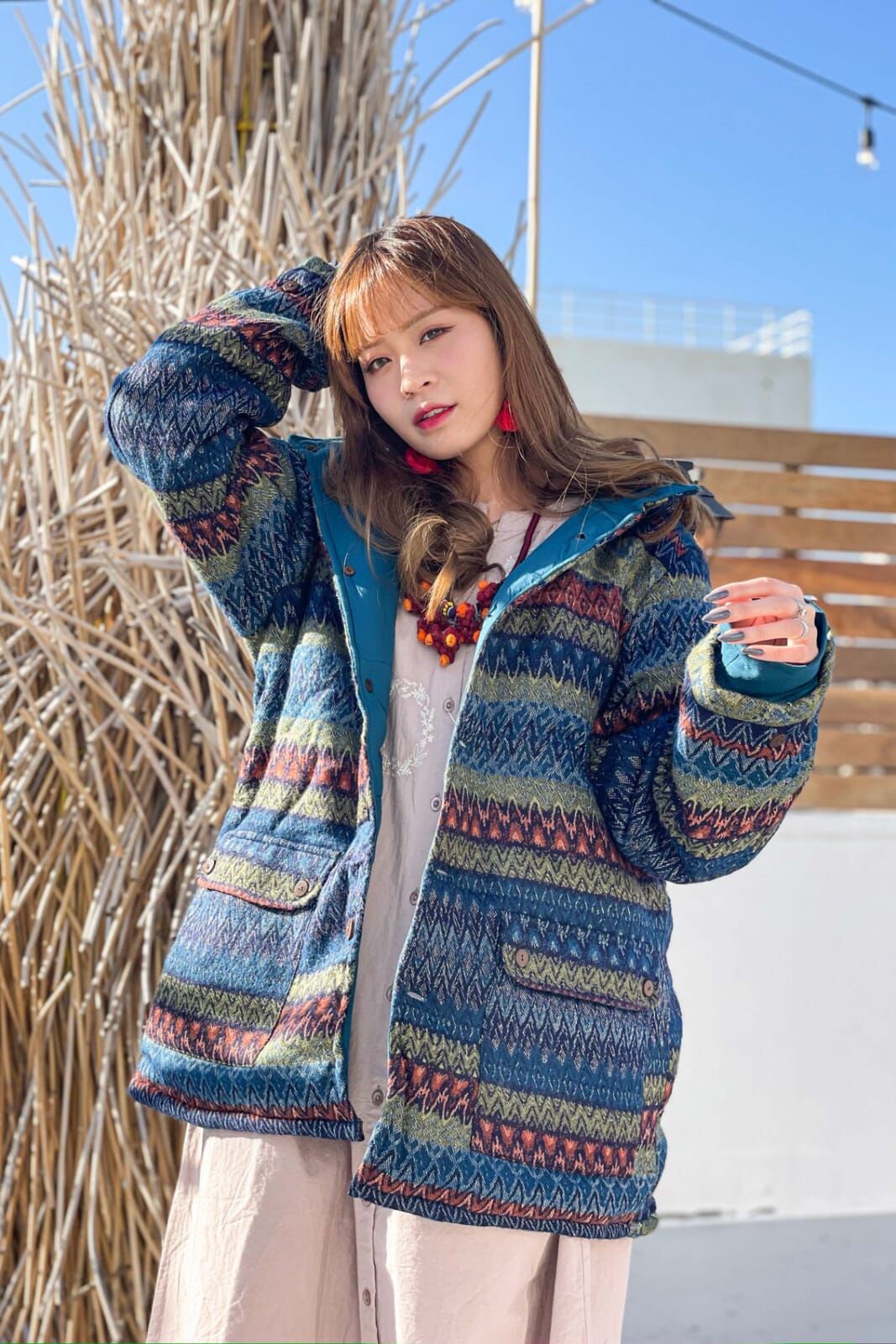 YUL Jacket - IDS-7906 ( Brown / Black / Navy )