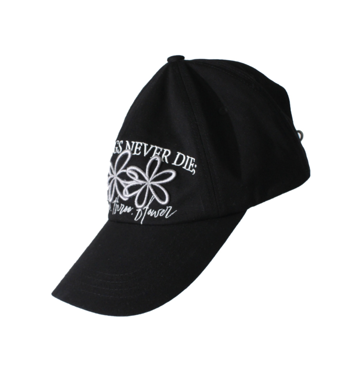 韓國ONGO [ONE, TWO, THREE, FLOWER] KNOT CAP - MONO